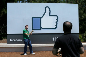 When positive expressions were reduced, people produced fewer positive posts and more negative posts. Photo / AP