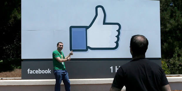 When positive expressions were reduced, people produced fewer positive posts and more negative posts. Photo / AP