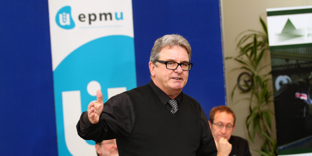 EPMU national secretary Bill Newson. Photo / Geoff Dale