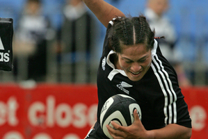 Black Ferns skipper Fiao'o'Fa'amausili. Photo / Brett Phibbs