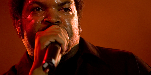 Ice Cube in concert in Auckland in 2007. Photo / Richard Robinson