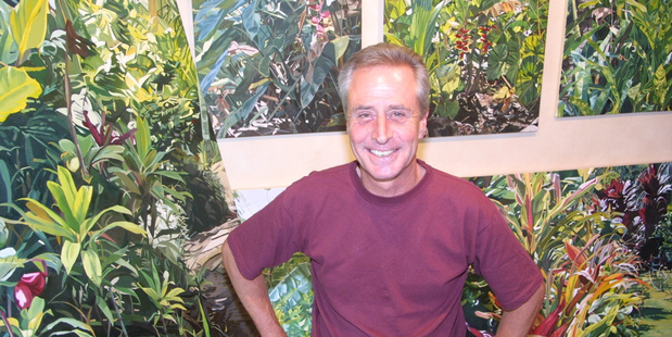 Tauranga artist Barry Dabb's artwork will be on show in New York later this month. PHOTO/FILE
