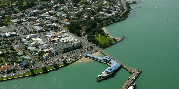 The wharf entrance and retail areas are being refurbished at Devonport.