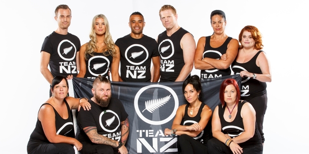 Team NZ, of the Amazing Race persuasion, is competing in the first bi-country challenge.