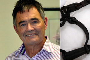 Dave Cull has no regrets about stepping in to buy a controversial pair of leg irons. Photo / NZ Herald, Craig Baxter ODT
