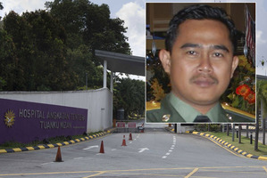 Muhammad Rizalman bin Ismail is a patient at Tuanku Mizan Military Hospital. Photo / Brett Phibbs