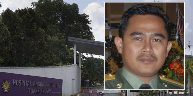 Muhammad Rizalman bin Ismail is a patient at Tuanku Mizan Military Hospital. Photo / Brett Phibbs