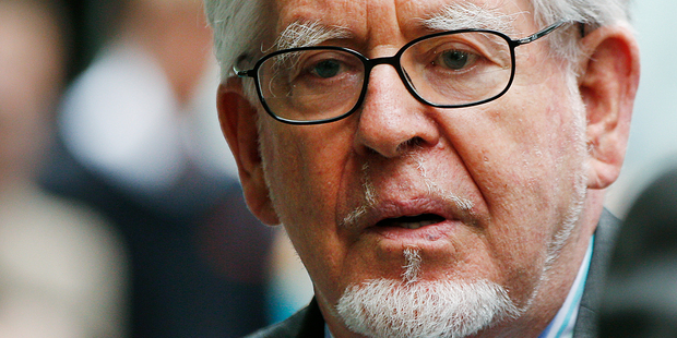 Rolf Harris outside court in London. Photo / AP
