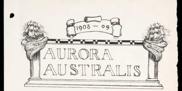 Title page of Aurora Australis.