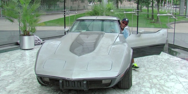 George Talley and his 1979 Corvette Stingray were finally reunited, 33 years after it was stolen from outside his Detroit home.