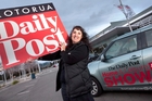 GEARING UP: Rotorua Daily Post advertising manager Janine Davy is getting ready for this weekend's Rotorua Daily Post Home and Leisure Show. PHOTO/BEN FRASER 090714BF3 GEARING UP: Rotorua Daily Post advertising manager Janine Davy is getting ready for this weekend's Rotorua Daily Post Home and Leisure Show. PHOTO/BEN FRASER 090714BF3