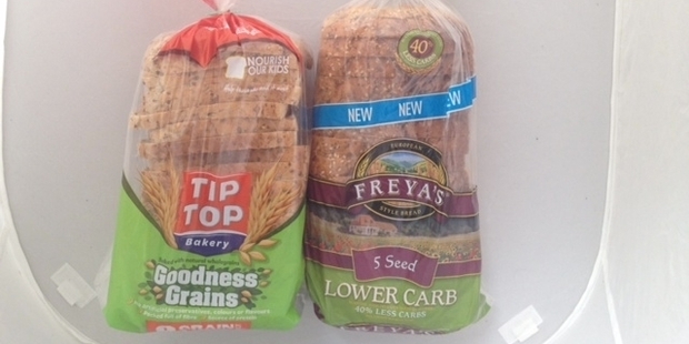 Tip Top Goodness Grains 9 Grain & Seed $4.49 for 700g loaf (l) , Freya's Lower Carb 5 seeds $4.99 for 750g loaf.