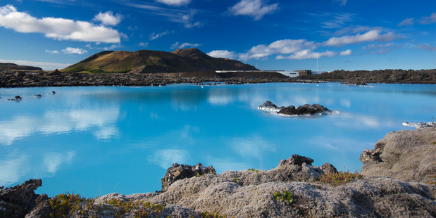 Reykjavik's Blue Lagoon is laden with minerals and beneficial algae. Photo / Thinkstock