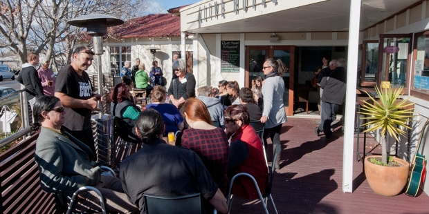 About 80 people gathered at Clive Hotel on Saturday to celebrate the landing of their ancestors in Clive. Photo/Glenn Taylor