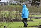 The MetService's long-range prediction for Hawke's Bay is rain for the remaining school holidays. A Hastings local is pictured taking a stroll through Firmley Park Rose Garden. Photo/Duncan Brown The MetService's long-range prediction for Hawke's Bay is rain for the remaining school holidays. A Hastings local is pictured taking a stroll through Firmley Park Rose Garden. Photo/Duncan Brown