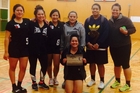 The volleyball team from Camberley who won this year's Hawke's Bay Open Women's premier grade are Miracle Siaosi (back row, left) Nauna Sale, Foga Vaiusu, Faye Lilo-Sefo, Siegi Alainuuese, Sandra Tuilaepa and Faatuiese Vaa Toilolo (front). Photo/Supplied The volleyball team from Camberley who won this year's Hawke's Bay Open Women's premier grade are Miracle Siaosi (back row, left) Nauna Sale, Foga Vaiusu, Faye Lilo-Sefo, Siegi Alainuuese, Sandra Tuilaepa and Faatuiese Vaa Toilolo (front). Photo/Supplied