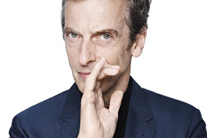 Peter Capaldi as Doctor Who.