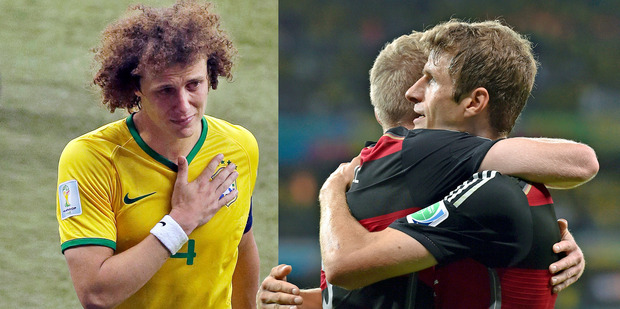 Without Neymar, Brazil were brutally exposed. Photos / AP, Getty Images