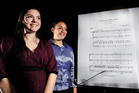 Ashleen Fahy (left) 17, and Leilani Taula, 17, are both heading to national competitions with their singing groups. PHOTO/GEORGE NOVAK Ashleen Fahy (left) 17, and Leilani Taula, 17, are both heading to national competitions with their singing groups. PHOTO/GEORGE NOVAK