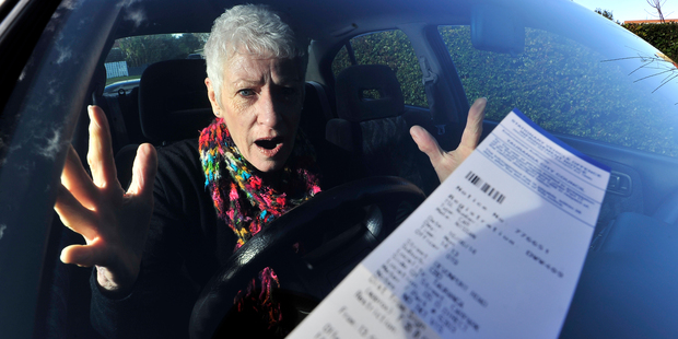 Forty dollars for parking without paying! It's a scandal, says Viv Sowerby.