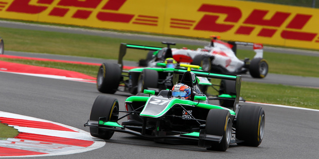 Richie Stanaway has his single-seater groove back after two years away since his accident at Spa Francorchamps.Picture / Jacob Ebrey