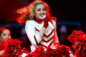 Madonna heads to court for jury service. Photo / AP
