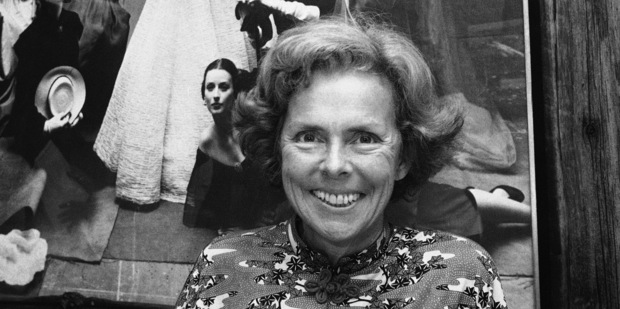 Eileen Ford pictured at her agency in 1977.