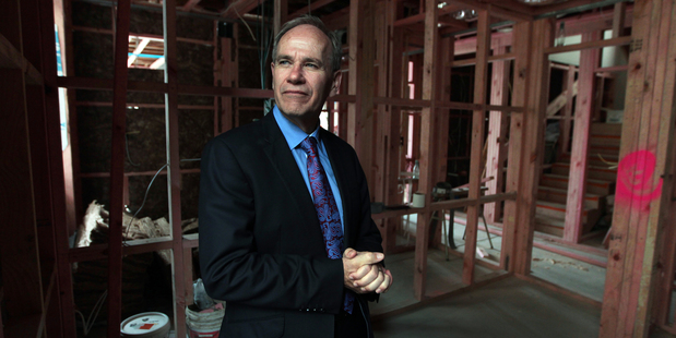 Auckland Mayor Len Brown. Photo / Doug Sherring