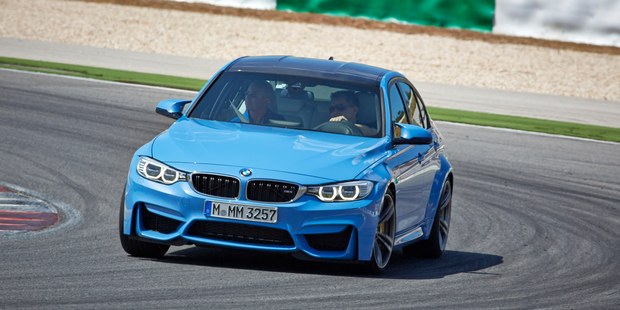The M4 coupe (belwo) and M3 sedan come with nearly $20,000 of additional equipment as standard.
BMW M4
BMW M3