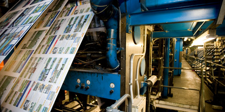 APN Print located in Ellerslie. Photo / Dean Purcell.
