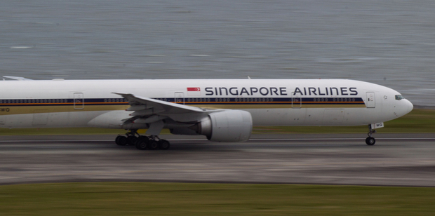 All flights to Britain stop at a range of airports but passengers in transit are not usually rescreened. Photo / File