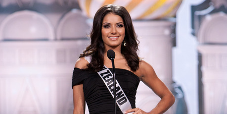 Miss New Zealand 2013, Holly Cassidy, of Tauranga