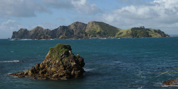 Motukawaiti Island, off Matauri Bay. Photo / Peter De Graaf