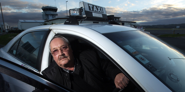 Taxi driver Murray Johnson says every weekend he is threatened or abused by passengers. Photo/Paul Taylor