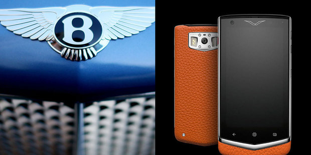 Bentley are teaming up with Luxury phone makers Vertu to make a range of smartphones.