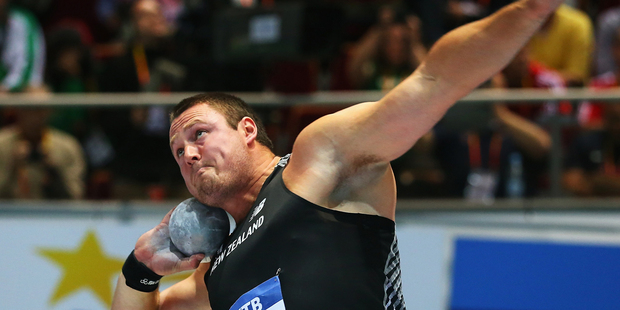 Kiwi shot putter Tom Walsh. Photo / Getty Images