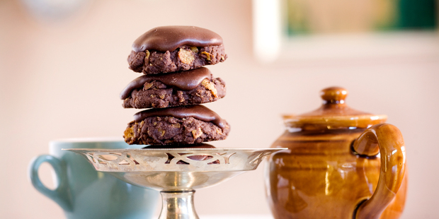 The sweet temptation of Afghan biscuits. Picture / Babiche Martens