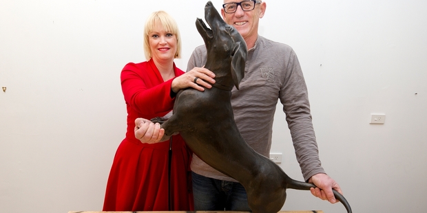 FUNDRAISING: Creative Tauranga chief executive Tracey Rudduck-Gudsell and chairman Grant Sowter.PHOTO/GEORGE NOVAK