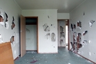 Damage done to a HNZ home in Napier recently. Photo / Paul Taylor Damage done to a HNZ home in Napier recently. Photo / Paul Taylor