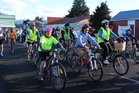 Social cyclists lead off the serious walkers and runners at 9.30am. Social cyclists lead off the serious walkers and runners at 9.30am.