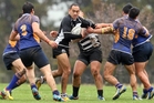 The top sides in the Bay of Plenty District premier competition went head-to-head in Rotorua on Saturday. Pictured is Pikiao player Rhys Hohepa (with ball).Photo/Ben Fraser The top sides in the Bay of Plenty District premier competition went head-to-head in Rotorua on Saturday. Pictured is Pikiao player Rhys Hohepa (with ball).Photo/Ben Fraser