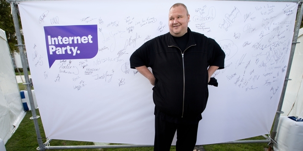 Dotcom said his bid for residency should have failed because of Immigration NZ rules. Photo / Richard Robinson