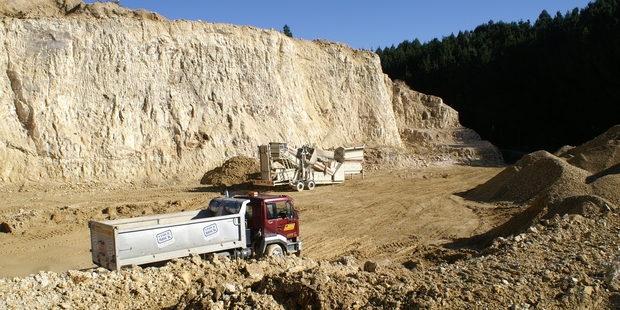 Zeosoft's key product, soft zeolites, are mined at a site near Tokoroa.