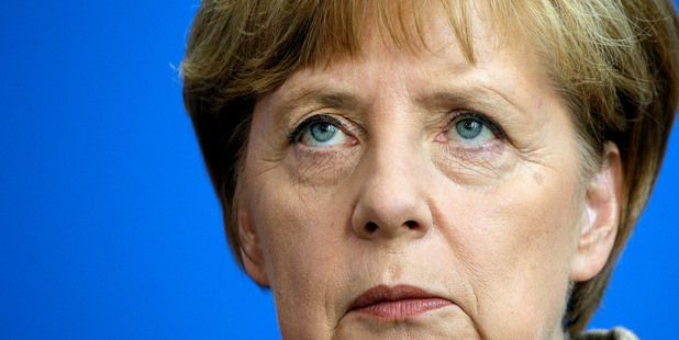 German Chancellor Angela Merkel. Photo / AP
