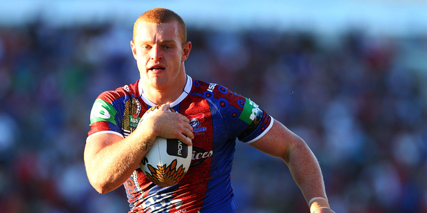 The Warriors have pledged $20,000 to the fundraising efforts for injured Newcastle player Alex McKinnon. Photo / Getty Images.