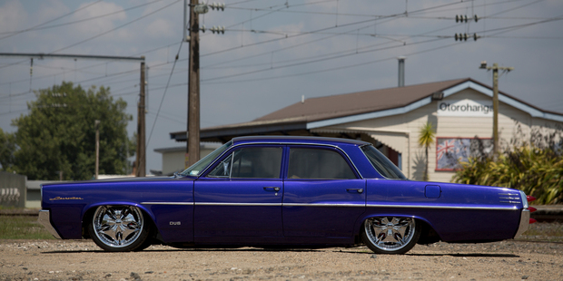 Otorohonga's Kaylam Singh customised this 1964 Pontiac Laurentian which had been in their shed since his grandfather's time. It was voted a top 5 entry at this year's Beach Hop and could be a contender for the people's choice award of this year's Castrol EDGE / Teng Tools Custom Show.