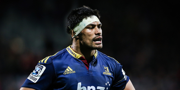 Shane Christie of the Highlanders looks on during the round 19 Super Rugby match between the Crusaders and the Highlanders. Photo / Getty Images.
