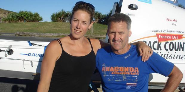 Sarah Donaldson wife of kayaker Scott Donaldson should be up for wife of the year.