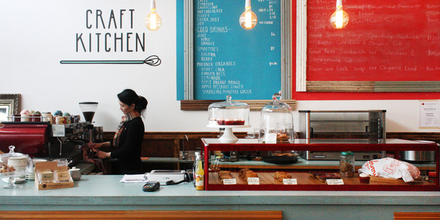 Craft Kitchen, with co-owner Morgan Mcdonald. Picture / Anna Lee.