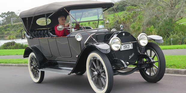 The Maxwell was one of the first cars to have an electric starter. Pictures / Jacqui Madelin